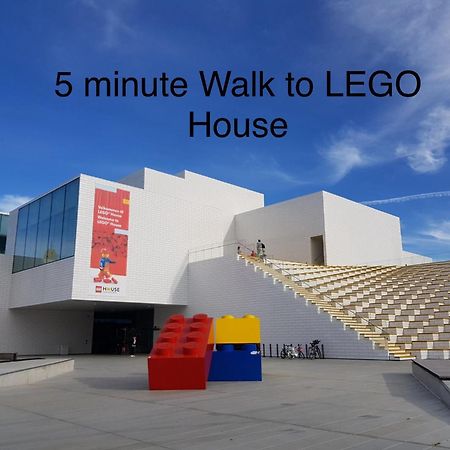 5 Minute Walk To Lego House-70M2 Apartment With Garden-Unit C 빌룬드 외부 사진